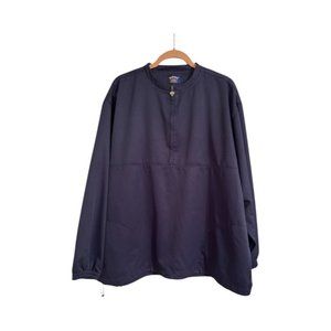 Callaway Golf Collection Navy Blue 1/2 Zip Windbreaker Jacket Shirt Sz XL